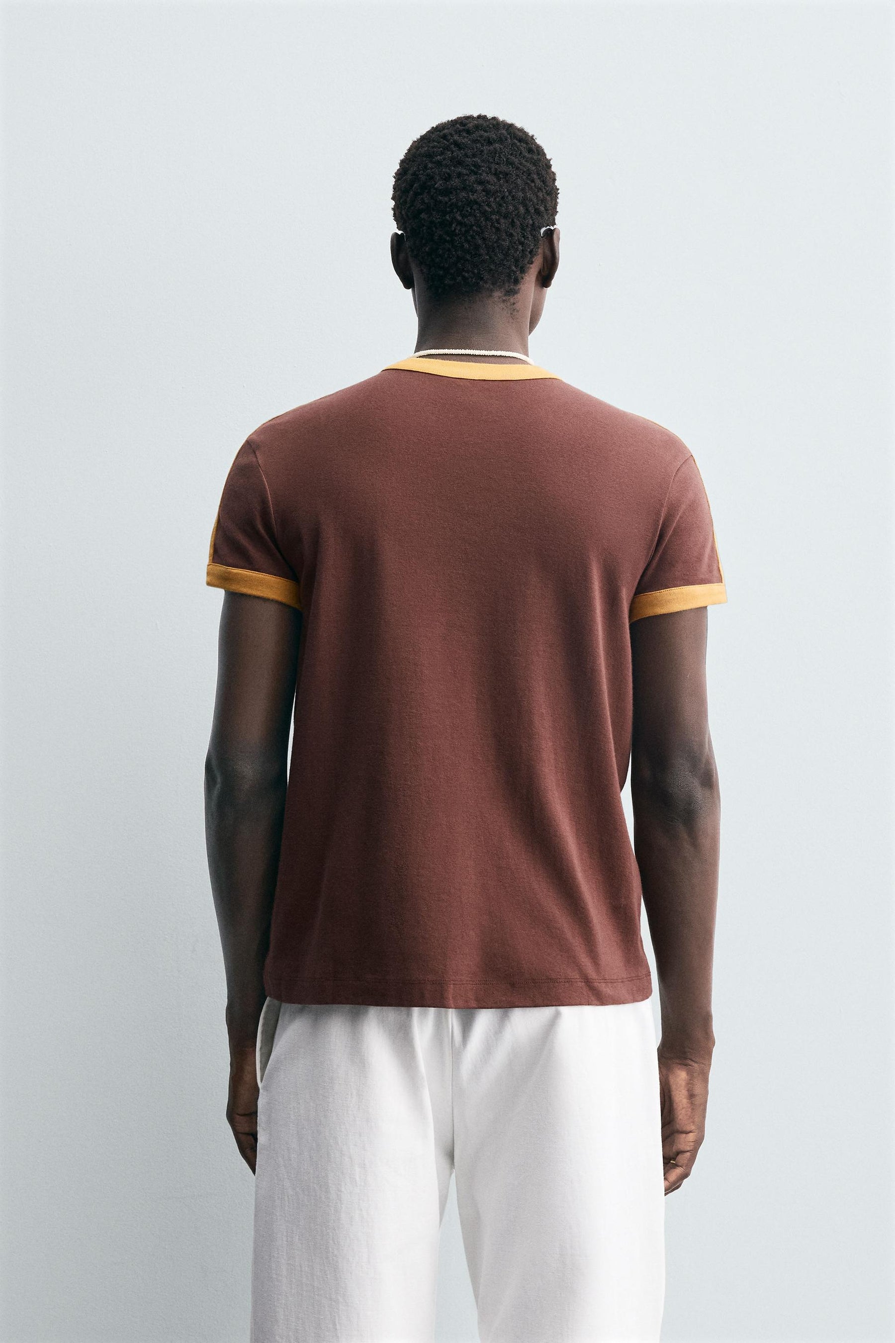 CONTRAST STRIPE T-SHIRT - Image 3