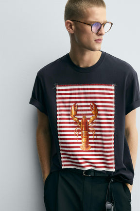 LOBSTER PATCH T-SHIRT - Image 6
