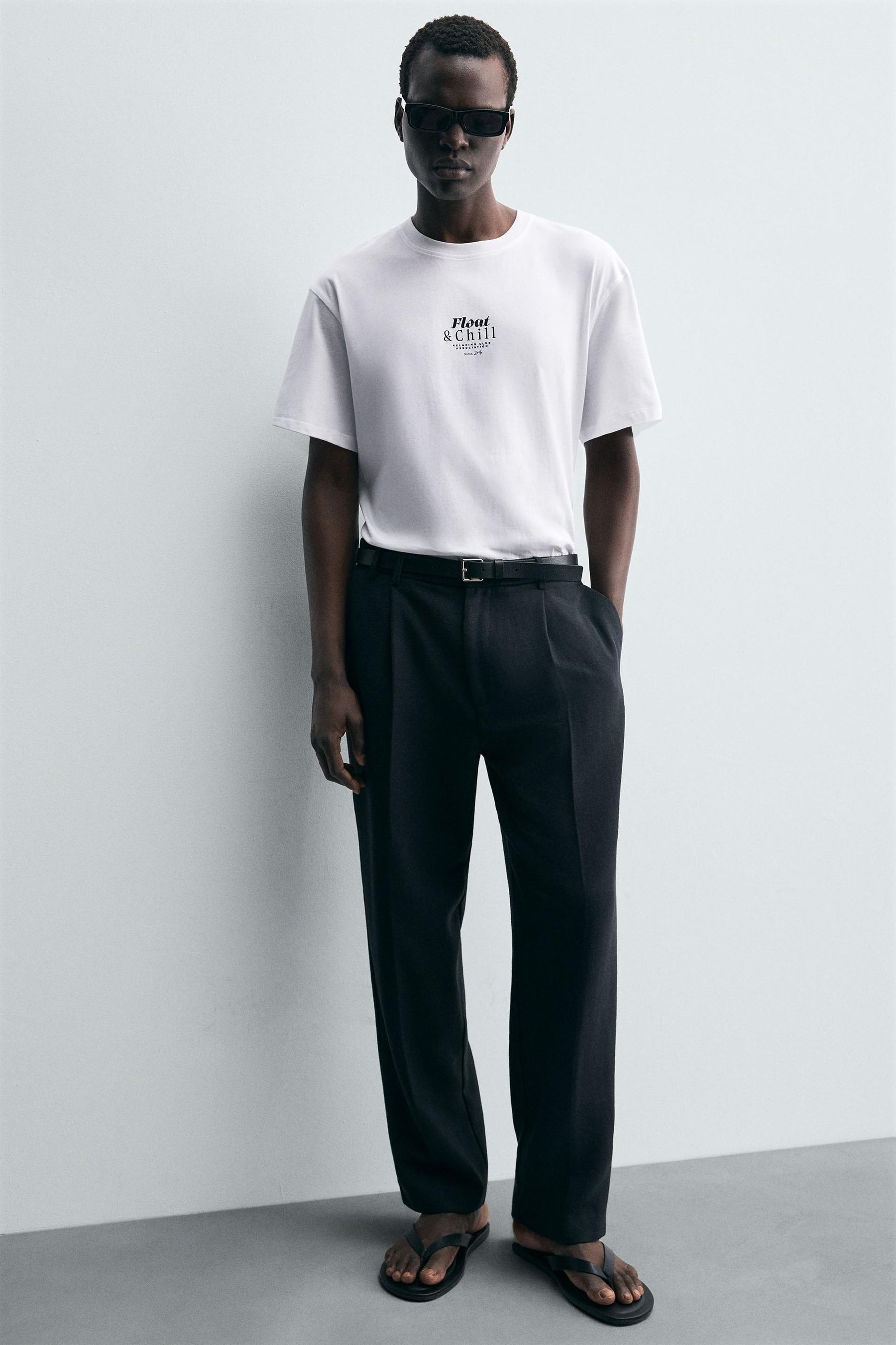 CONTRAST PRINT T-SHIRT - Image 6