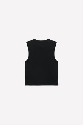 RHINESTONE LOGO TANK TOP LUDOVIC DE SAINT SERNIN x - Image 2