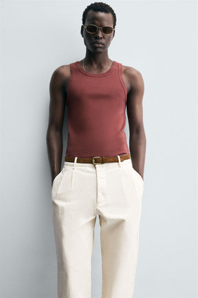 RIBBED TANK TOP - Image 5