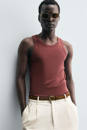 RIBBED TANK TOP - Image 6