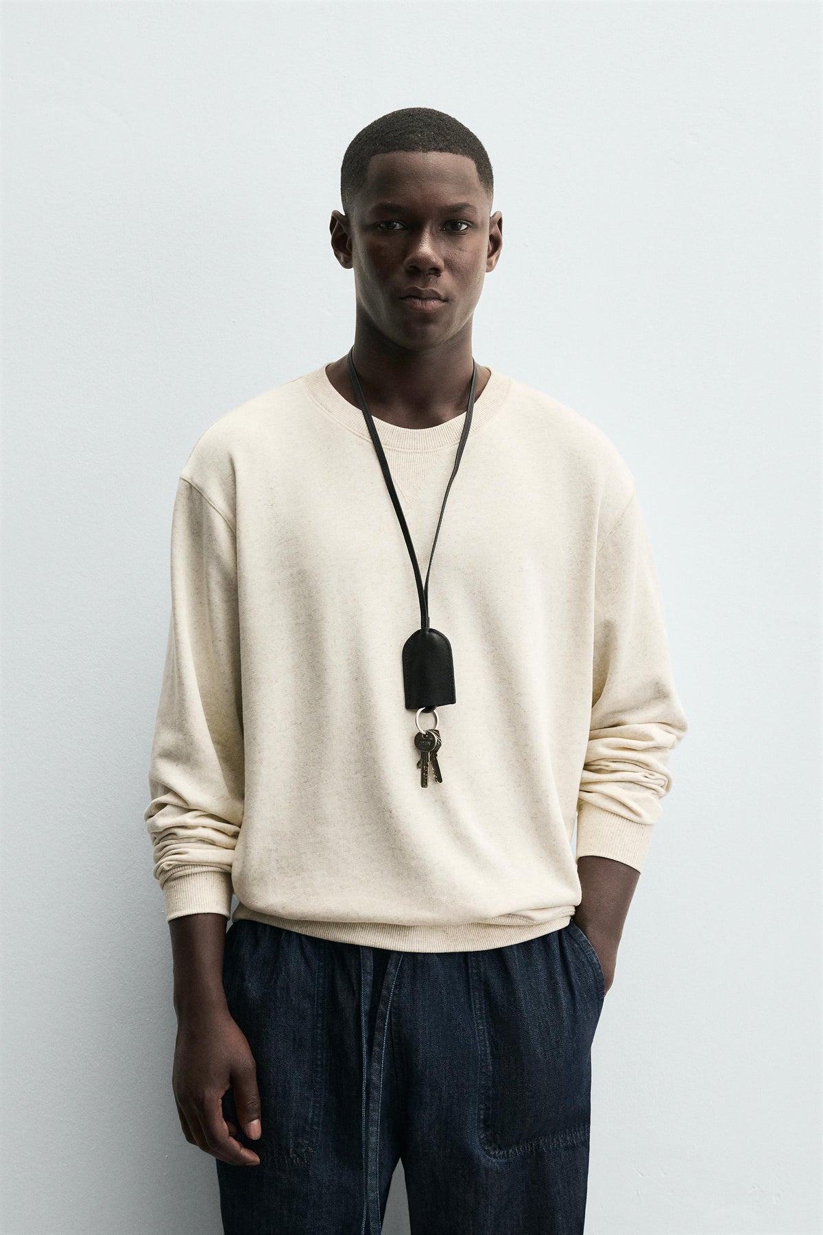 SOFT CREW NECK SWEATSHIRT - Image 2