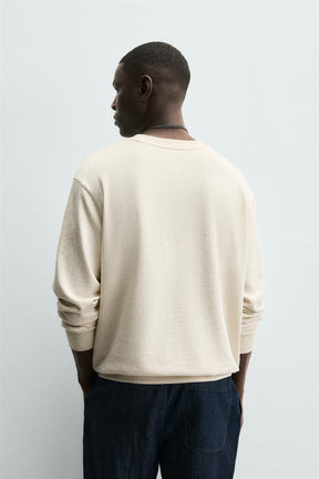 SOFT CREW NECK SWEATSHIRT - Image 3