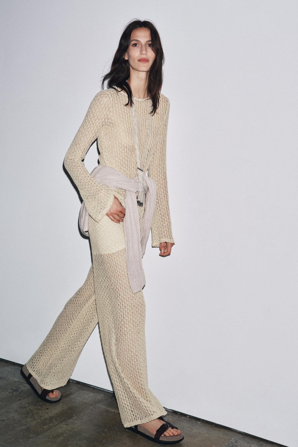 Metallic Thread Tunic