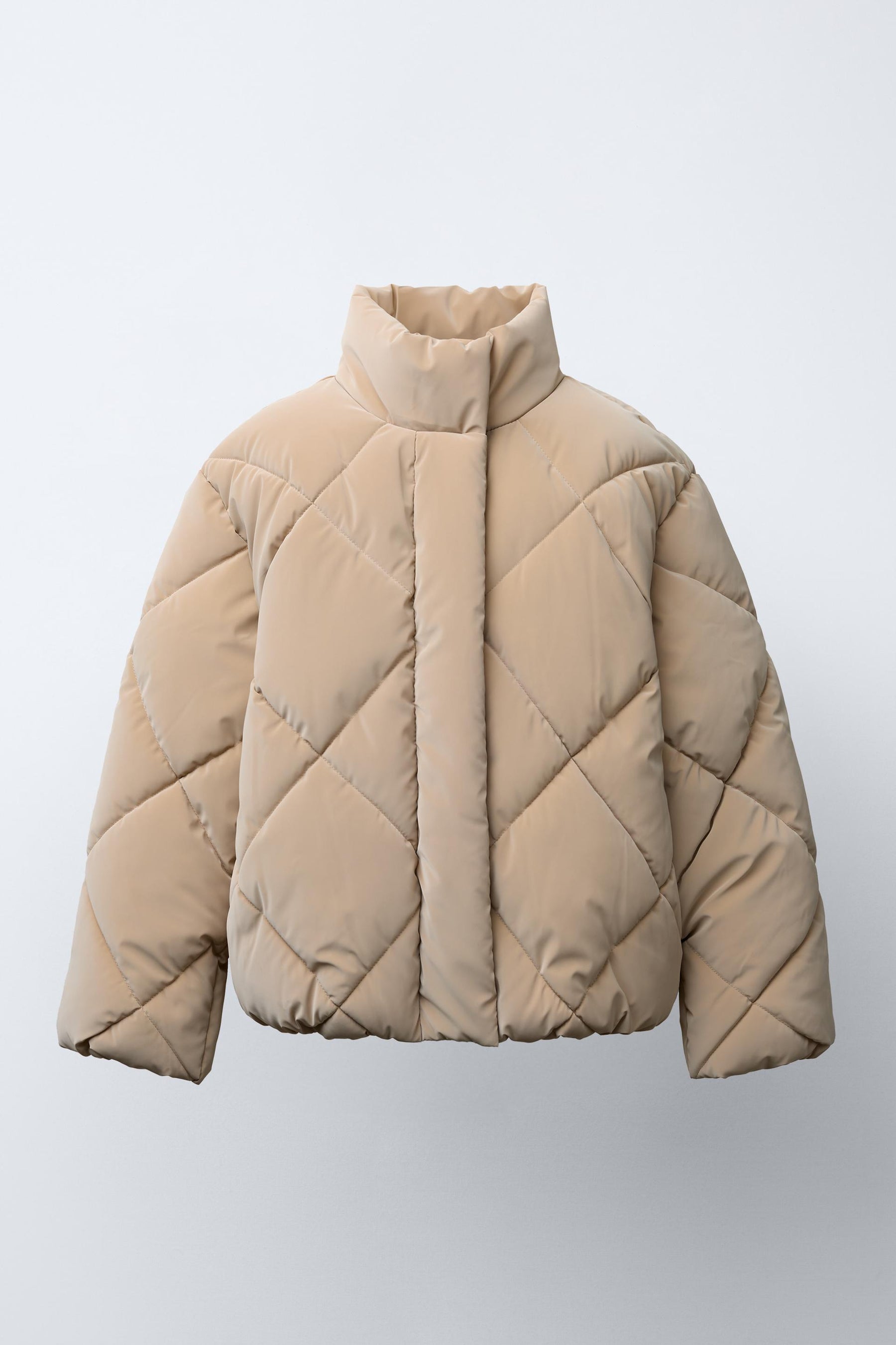 RUBBERISED PUFFER JACKET - Image 1