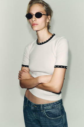 CHUNKY PEARL T-SHIRT