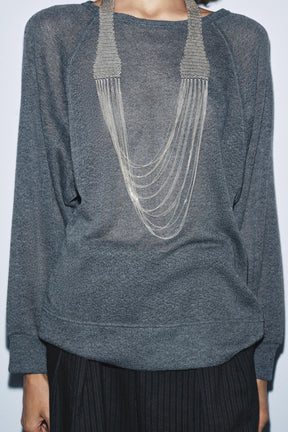 RUSTIC LONG SLEEVE JUMPER - Image 2