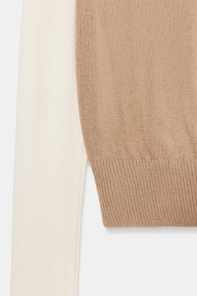 Contrast Corset Shirt