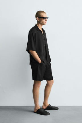 SATIN RELAXED FIT SHIRT - Image 4