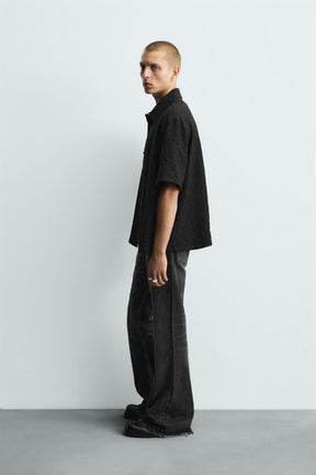 GEOMETRIC JACQUARD SHIRT - Image 4