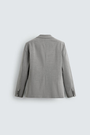TEXTURED SUIT BLAZER - Image 7