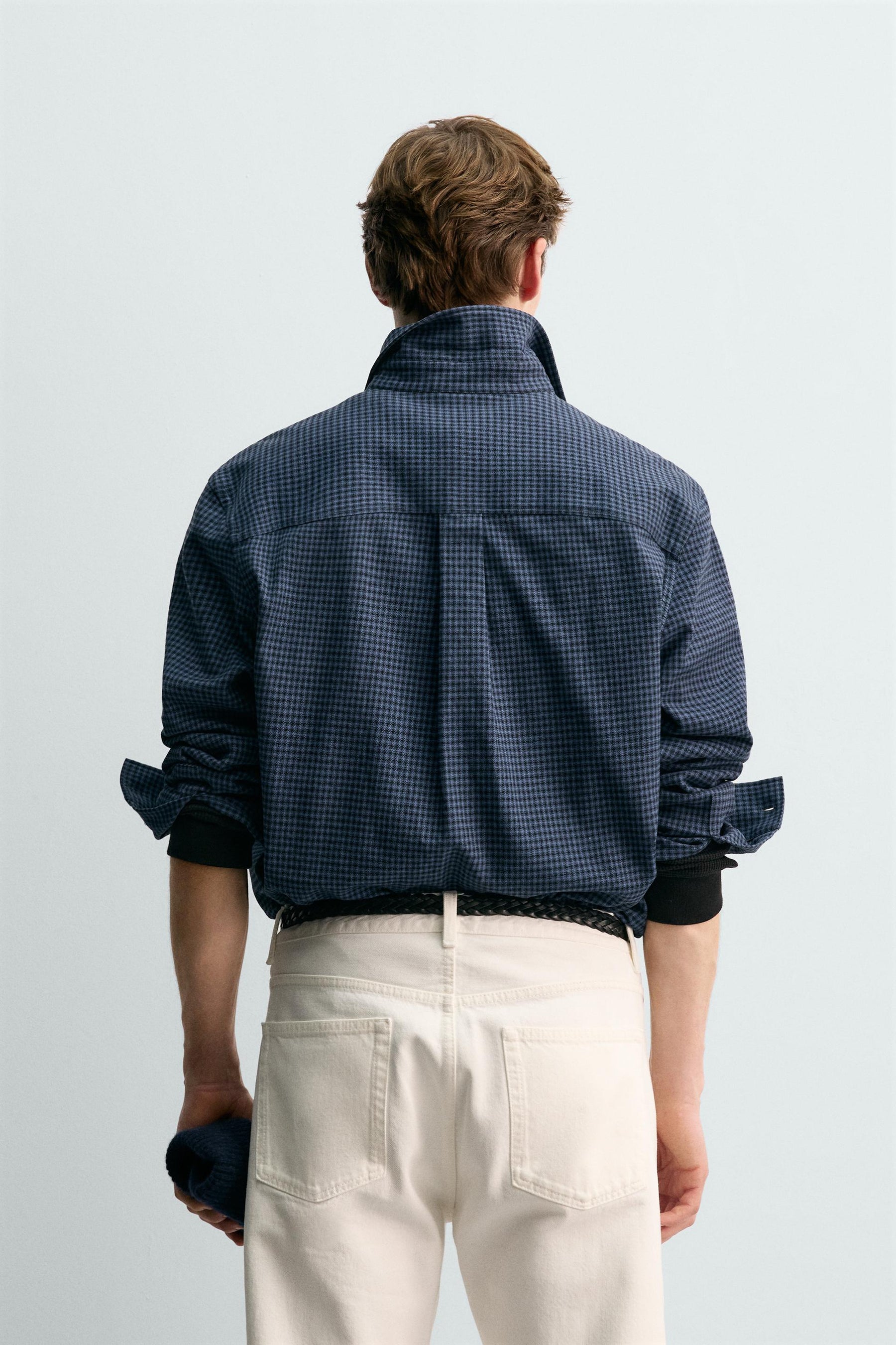 AARON LEVINE X CHECK FLANNEL SHIRT - Image 3