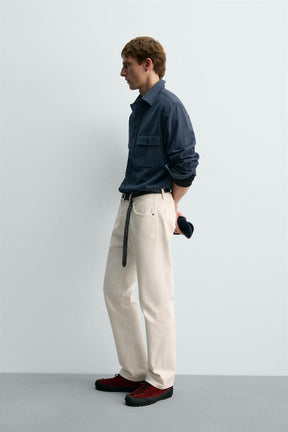 AARON LEVINE X CHECK FLANNEL SHIRT - Image 4