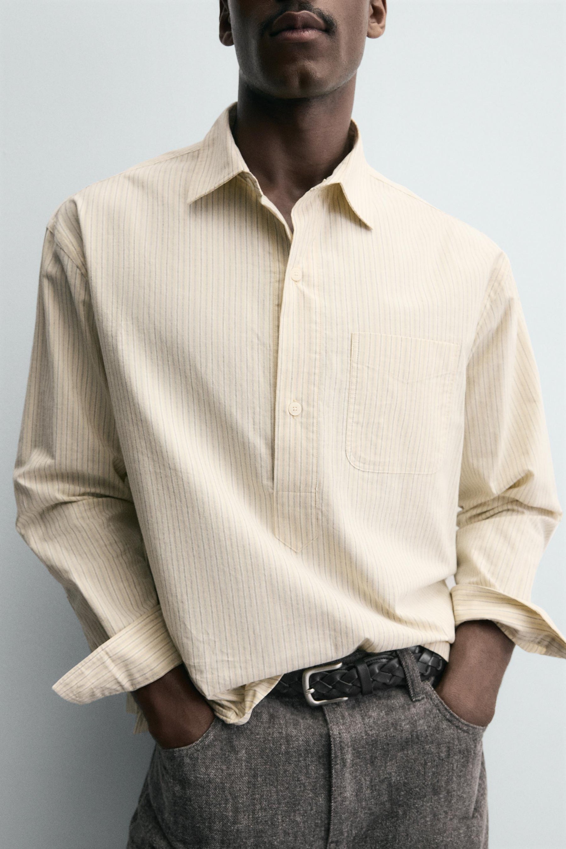 STRIPED POLO SHIRT - Image 5