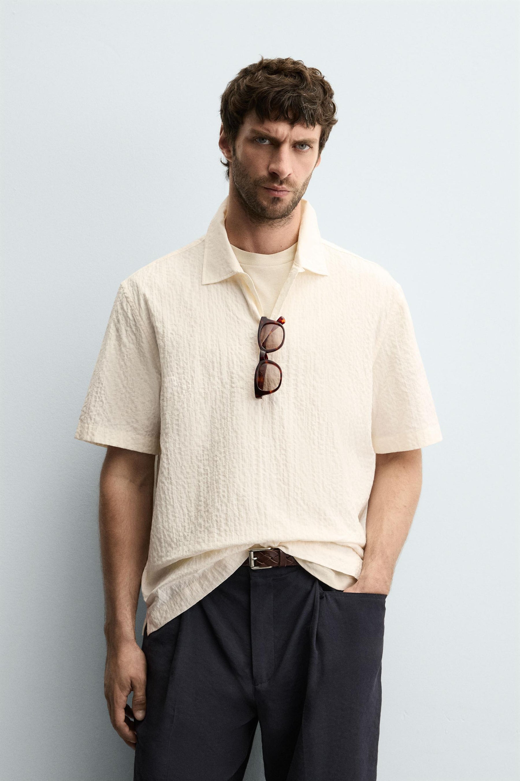 SEERSUCKER POLO SHIRT - Image 2