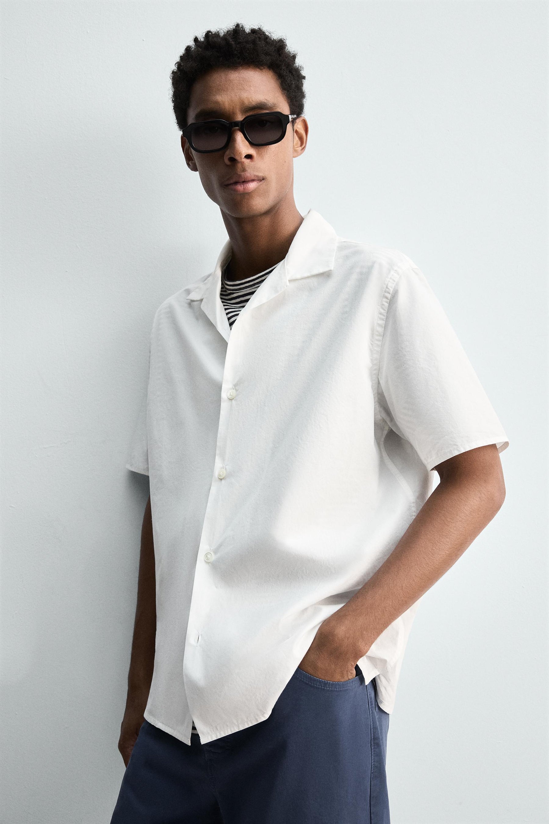 RELAXED FIT POPLIN SHIRT - Image 6