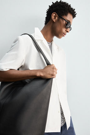 RELAXED FIT POPLIN SHIRT - Image 7