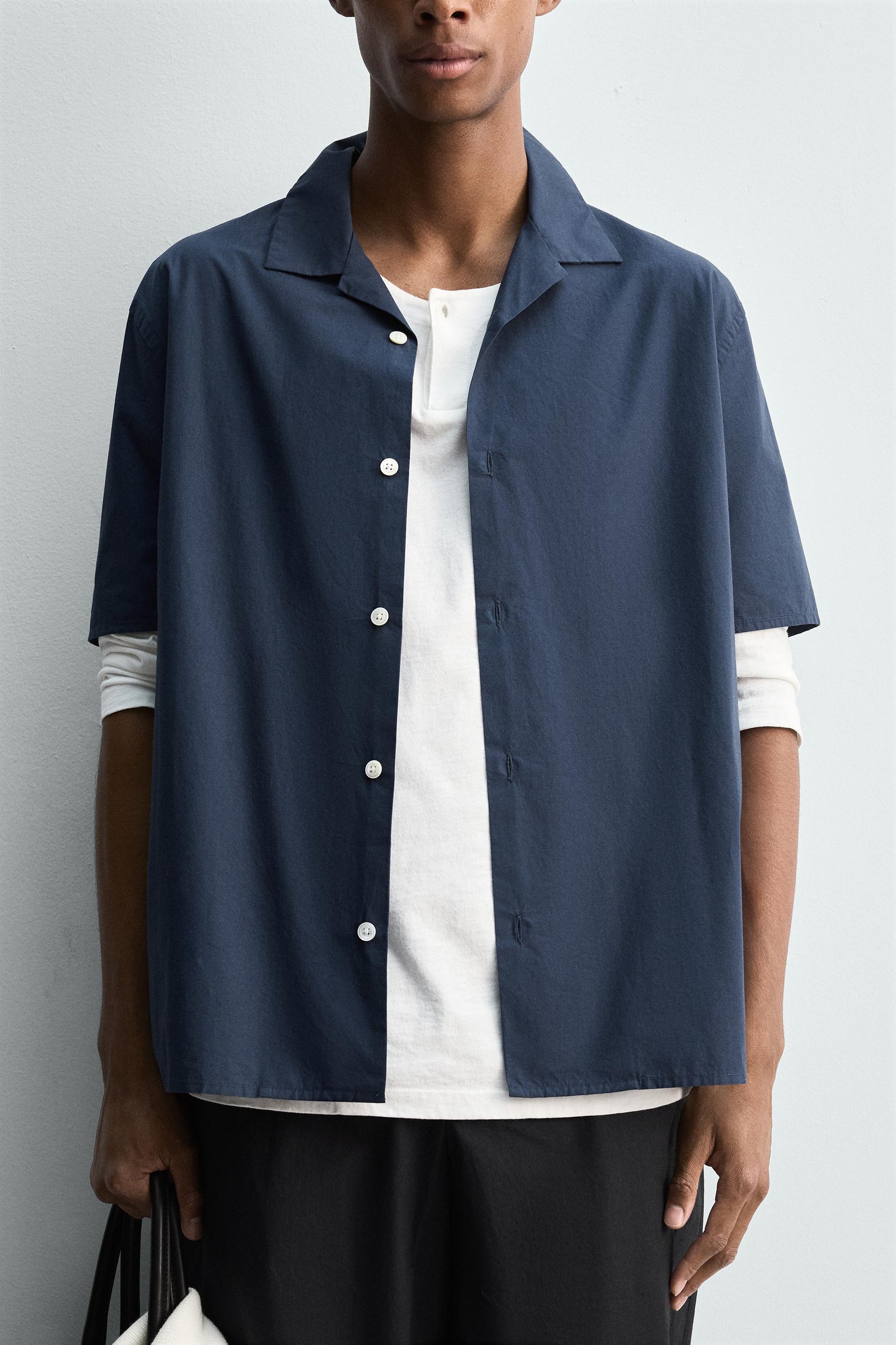 RELAXED FIT POPLIN SHIRT - Image 5