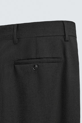 WOOL SUIT TROUSERS - Image 9