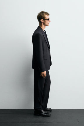 HERRINGBONE SUIT BLAZER - Image 3