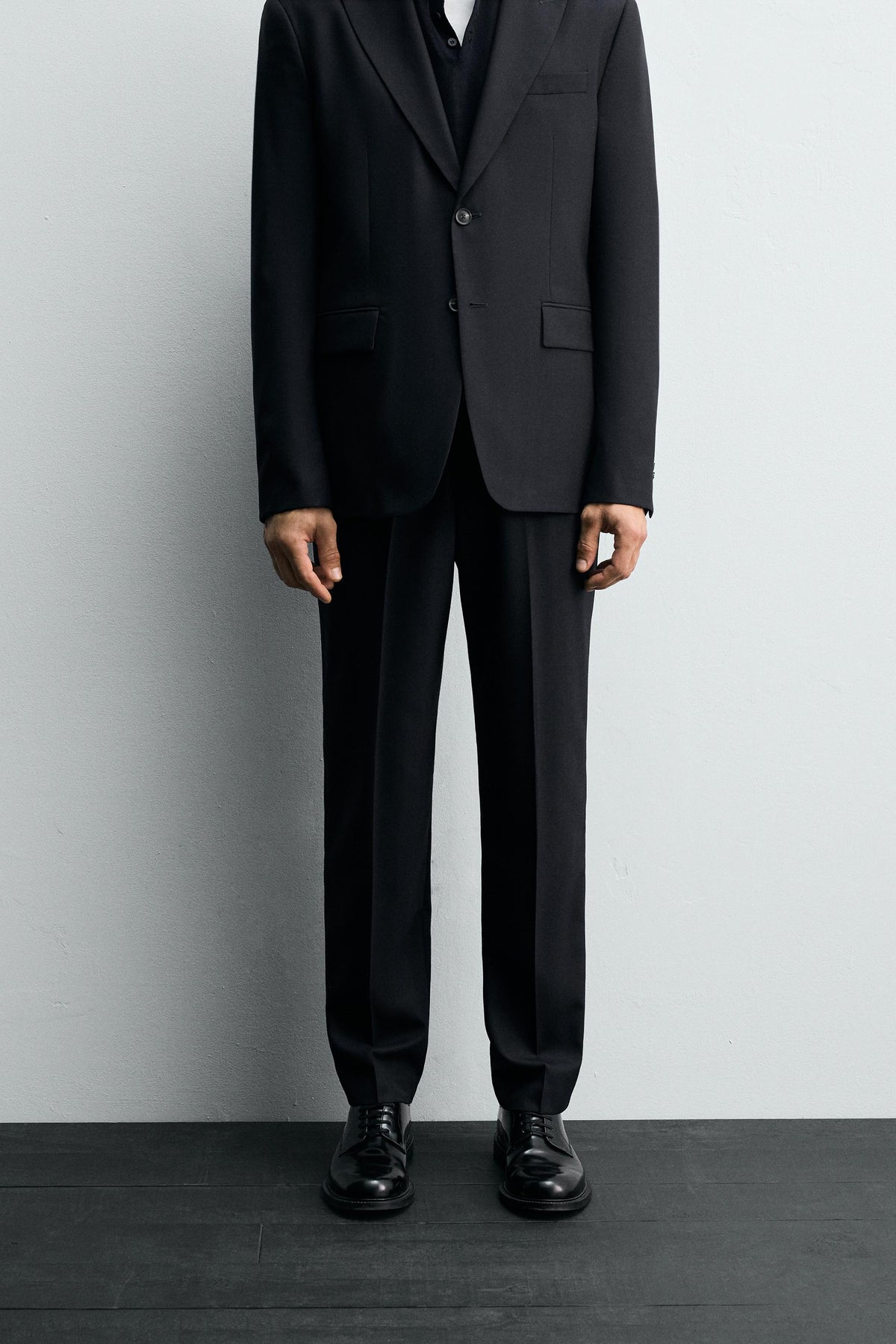 HERRINGBONE SUIT TROUSERS - Image 2