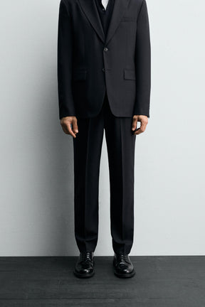 HERRINGBONE SUIT TROUSERS - Image 2