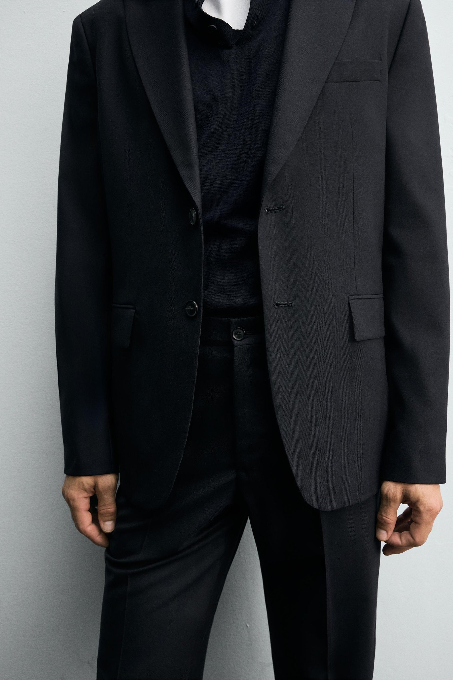 HERRINGBONE SUIT TROUSERS - Image 5