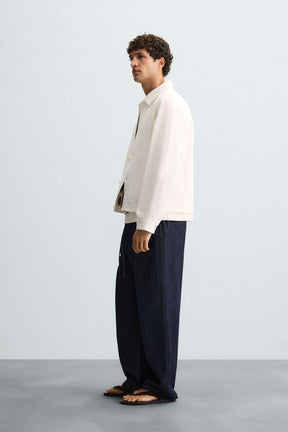 LINEN/COTTON JACKET - Image 4
