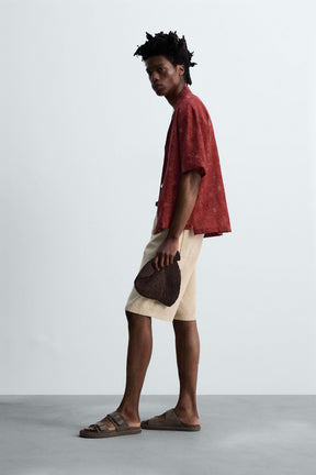 FLORAL TEXTURED SHIRT © OTIS KWAME KYE QUAICOE - Image 4