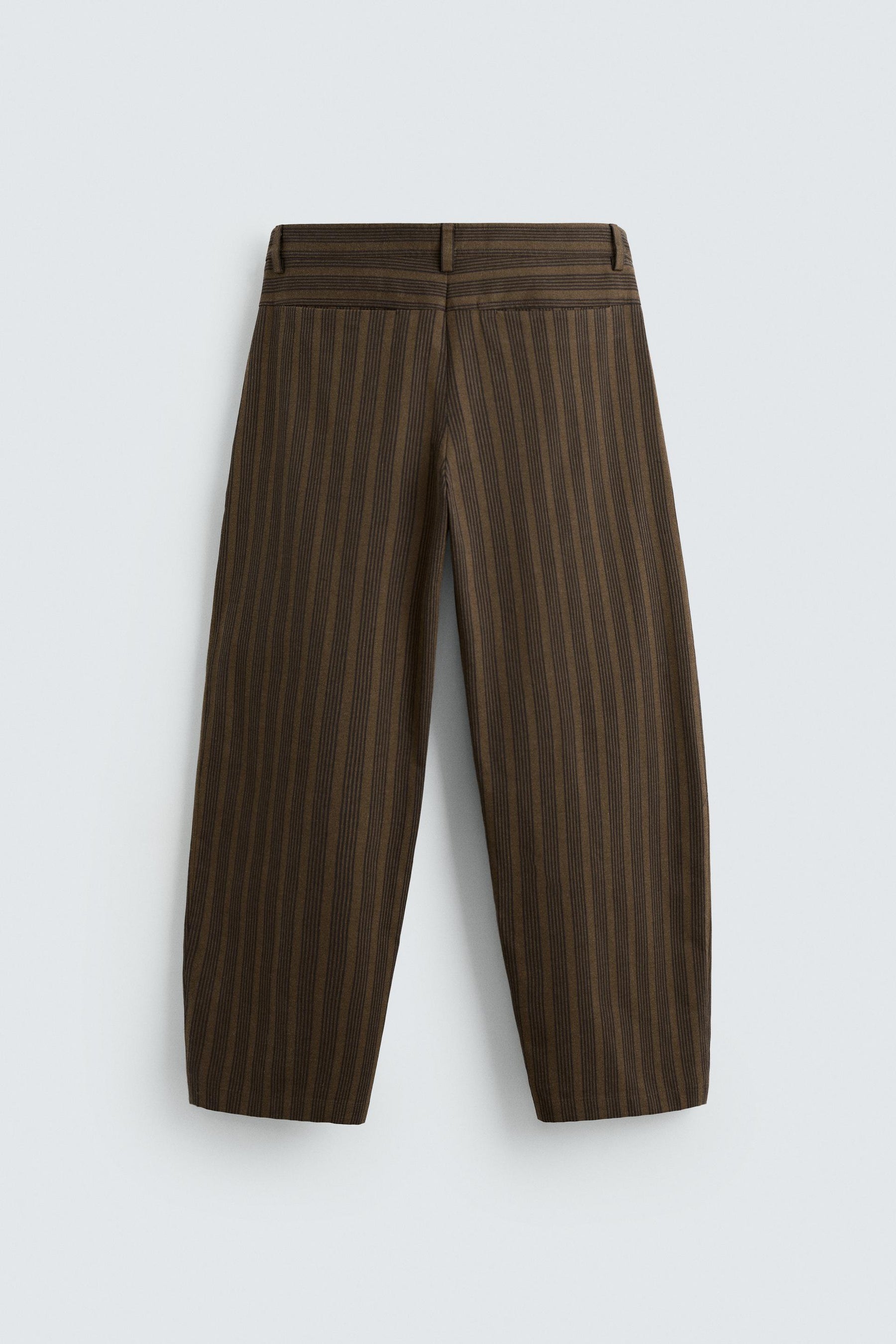 STRIPED BALLOON FIT TROUSERS - Image 6