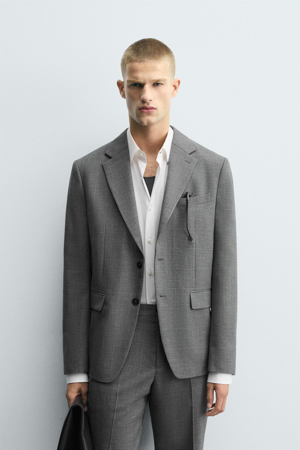 CHECK SUIT BLAZER - Image 2