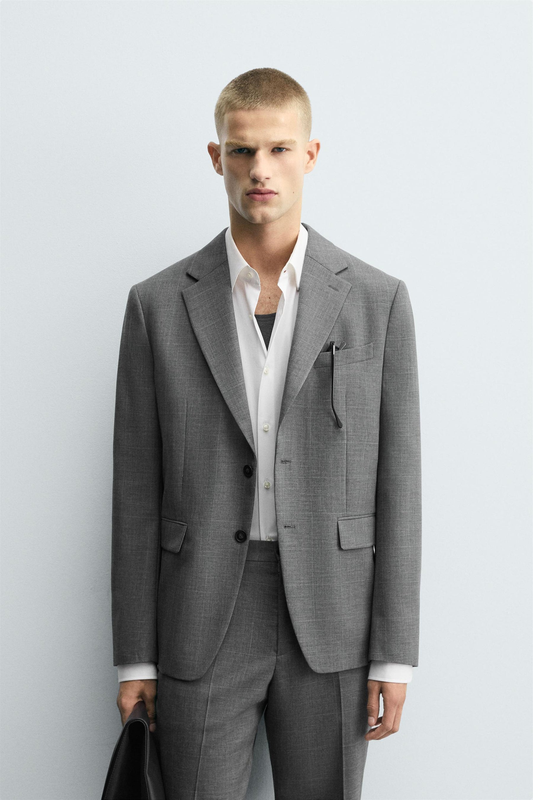 CHECK SUIT BLAZER - Image 2