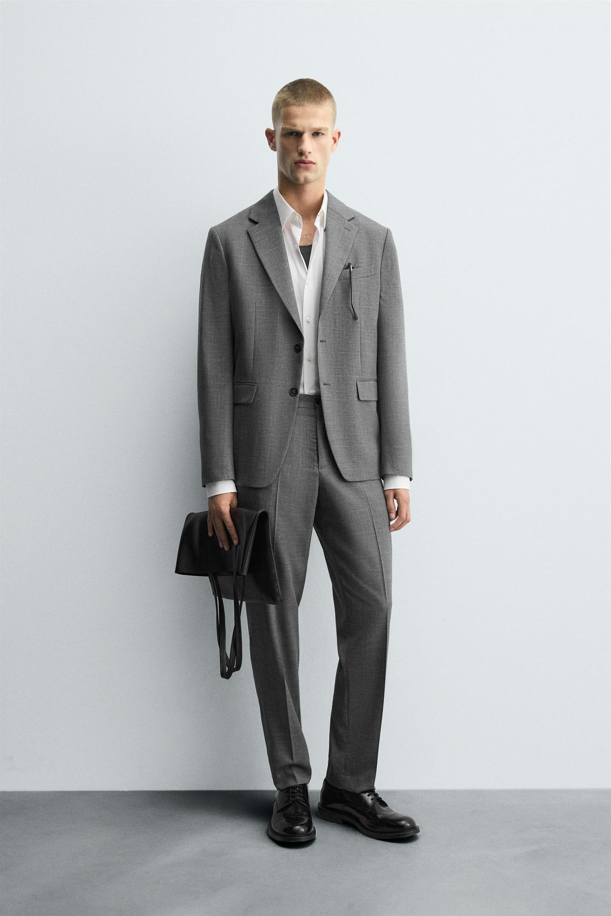 CHECK SUIT BLAZER - Image 1