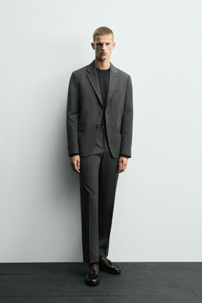 HERRINGBONE SUIT BLAZER - Image 1