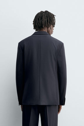 WOOL SUIT BLAZER - Image 3