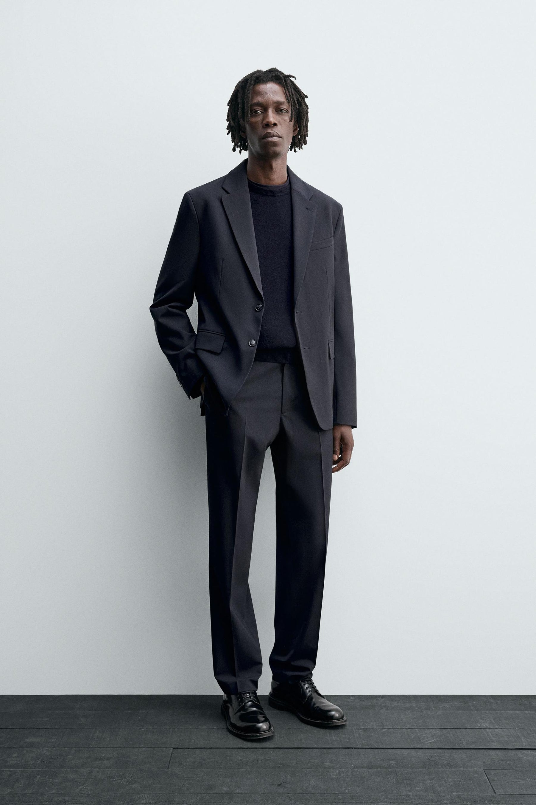 WOOL SUIT BLAZER - Image 1