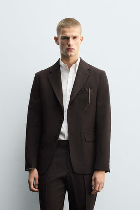 WOOL SUIT BLAZER - Image 2