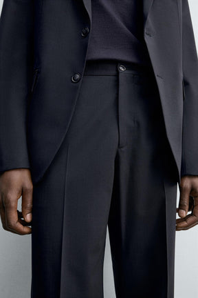 WOOL SUIT TROUSERS - Image 5