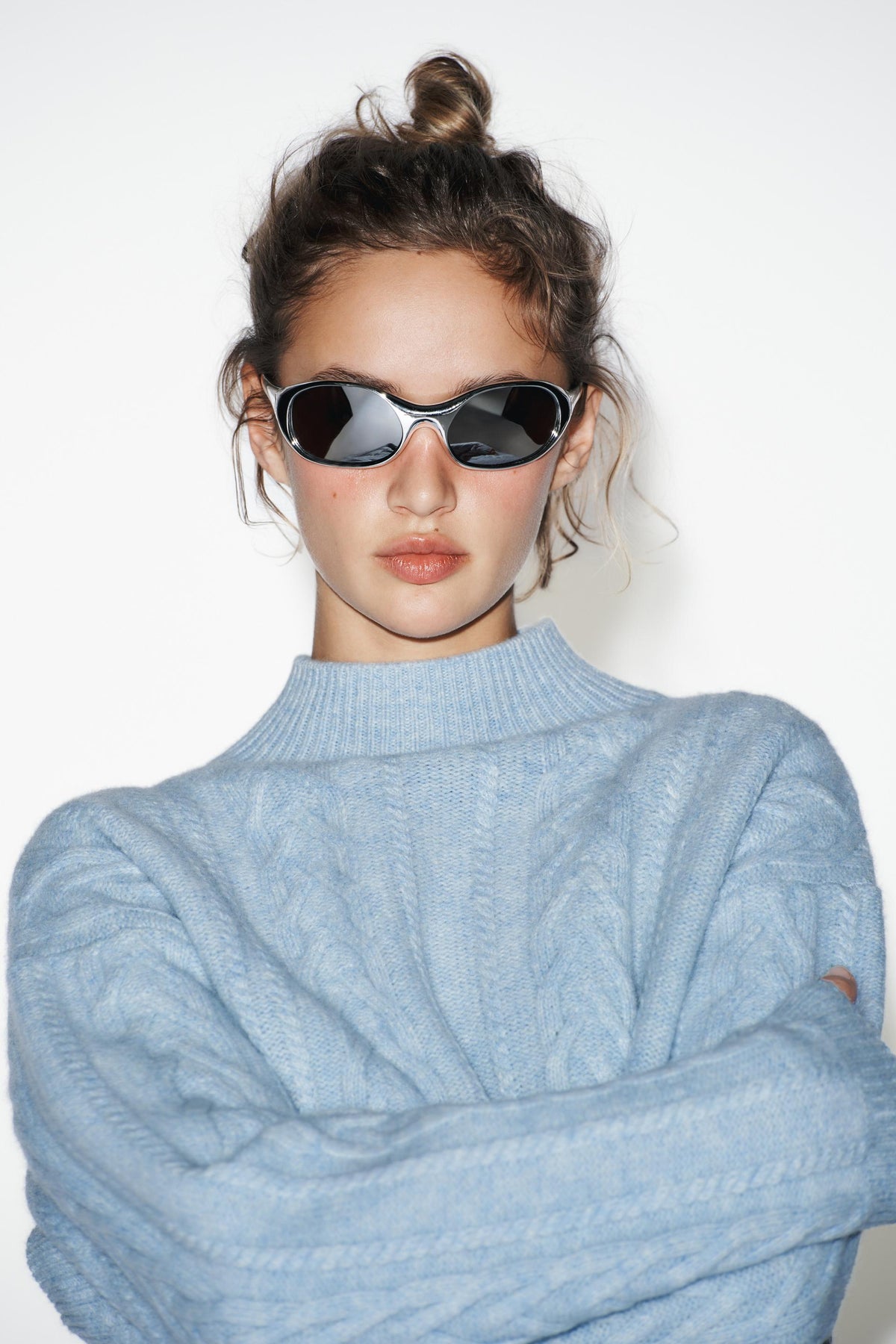 Wool Cable Knit Jumper