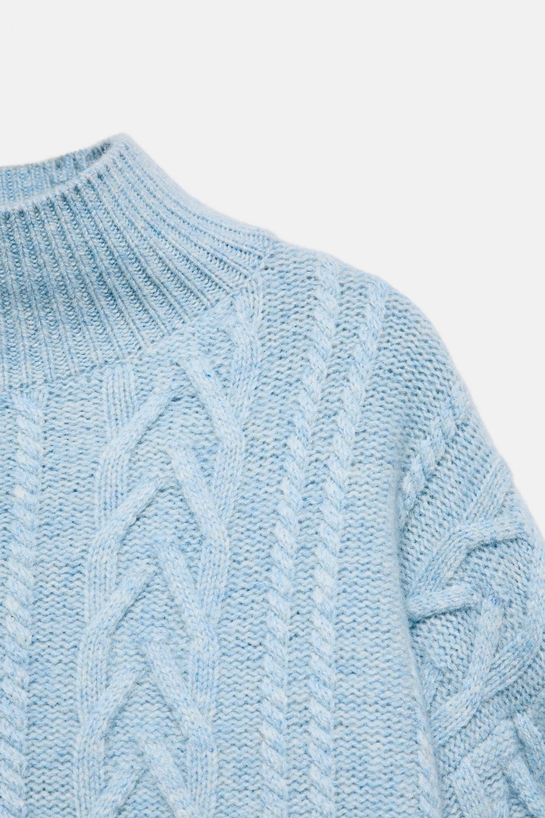 Wool Cable Knit Jumper