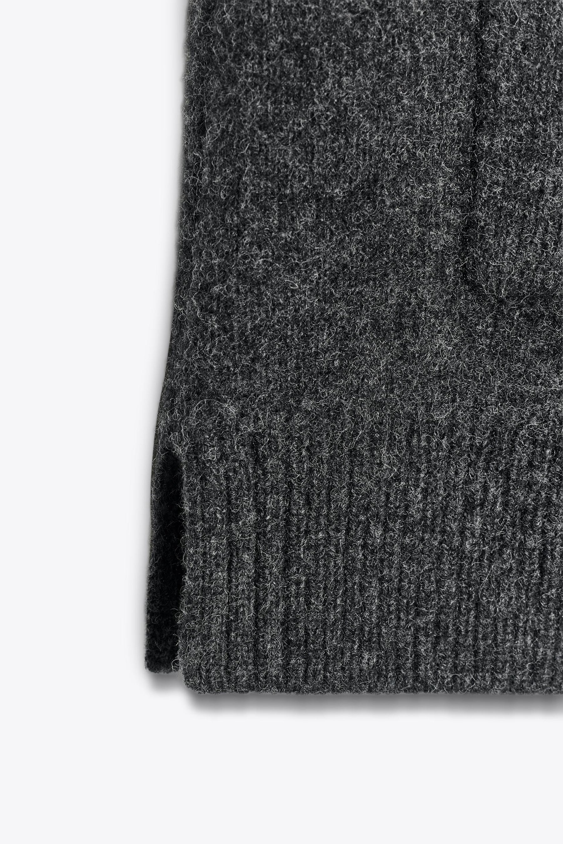 LONG WOOL BLEND VEST - Image 5