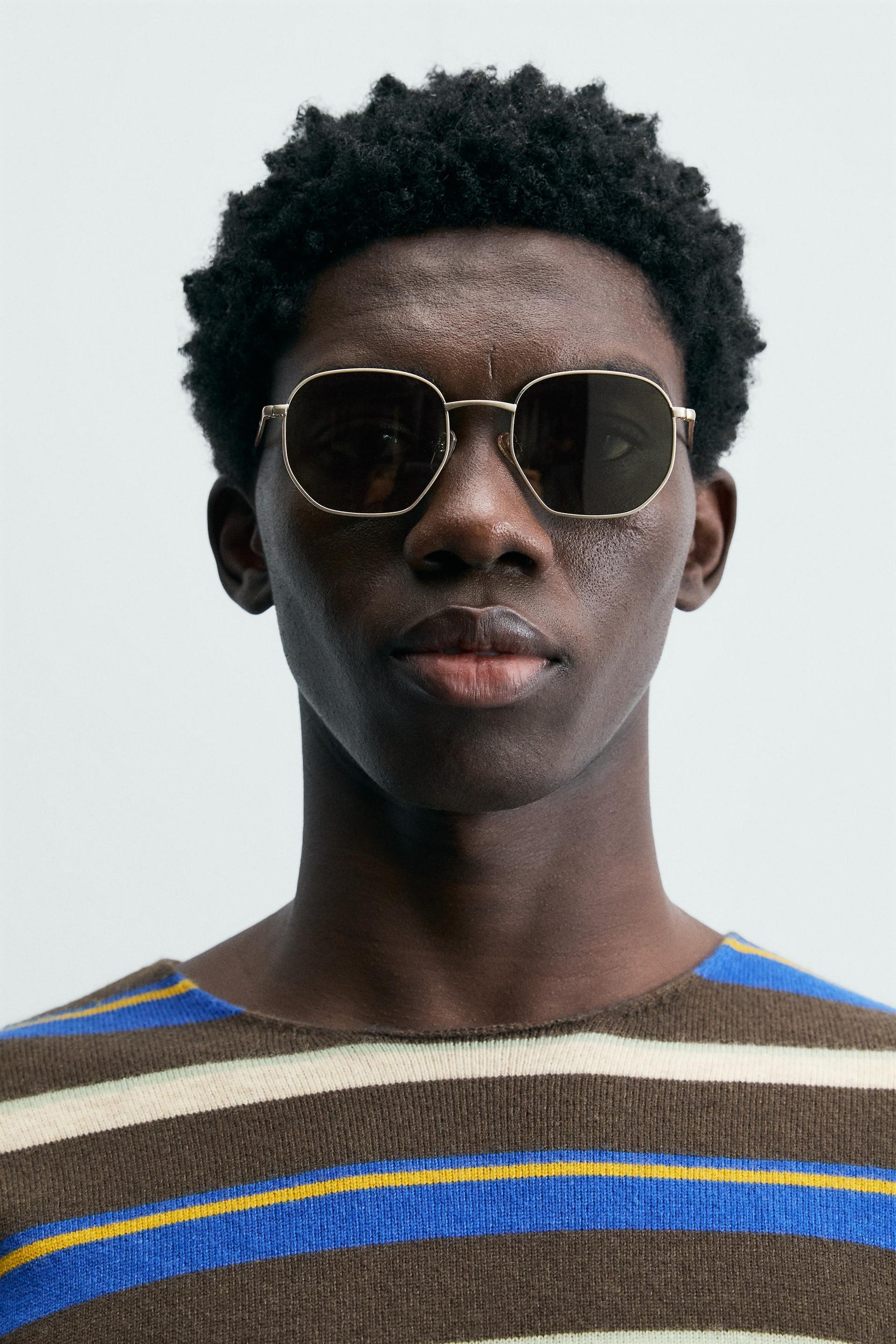 Striped Knit Pullover