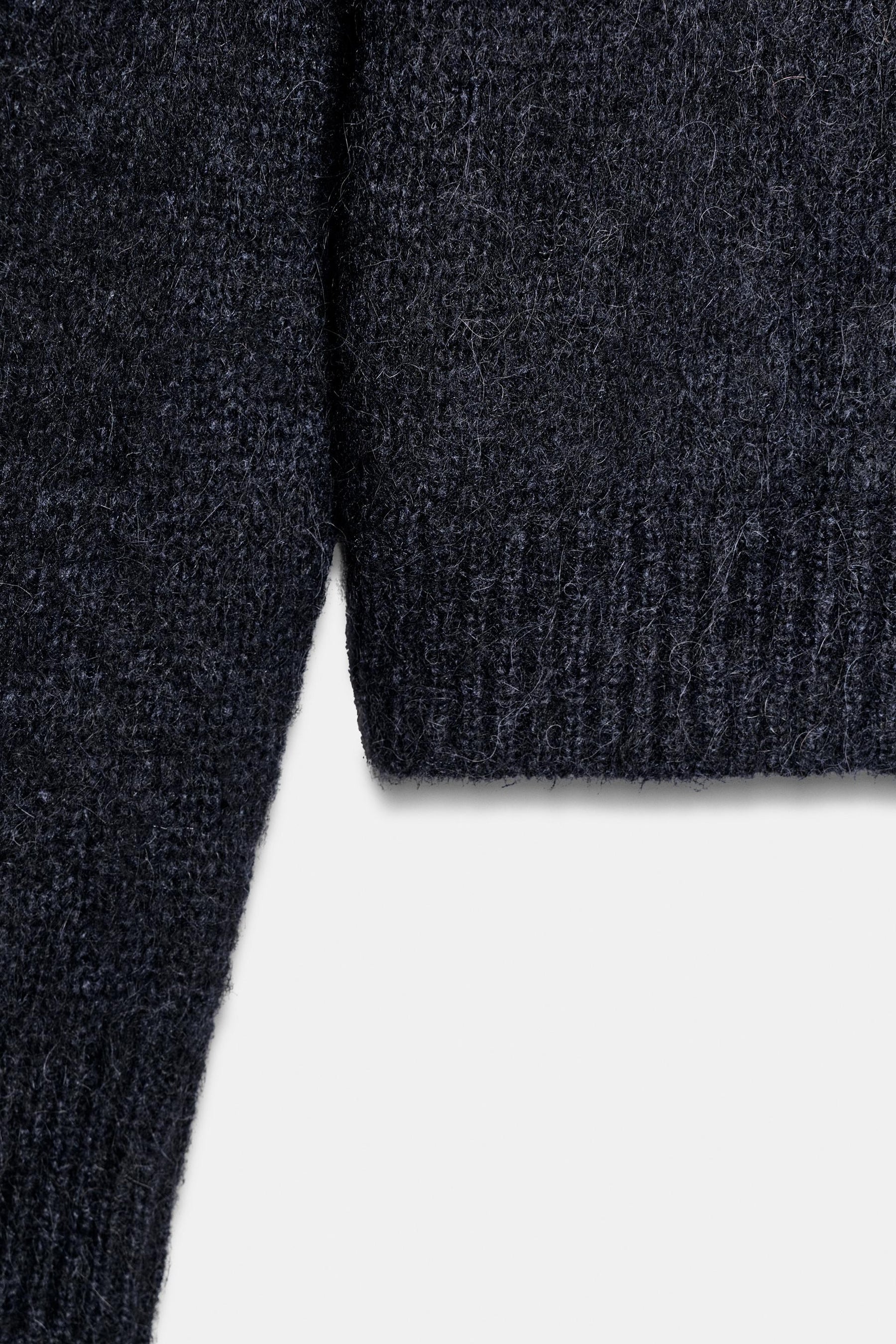 Wool Alpaca V-Neck Jumper