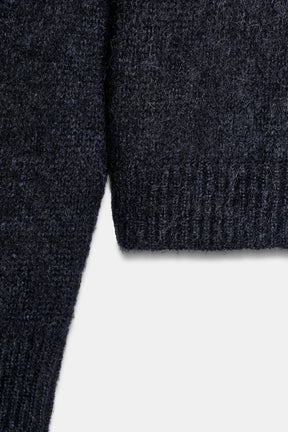 Wool Alpaca V-Neck Jumper