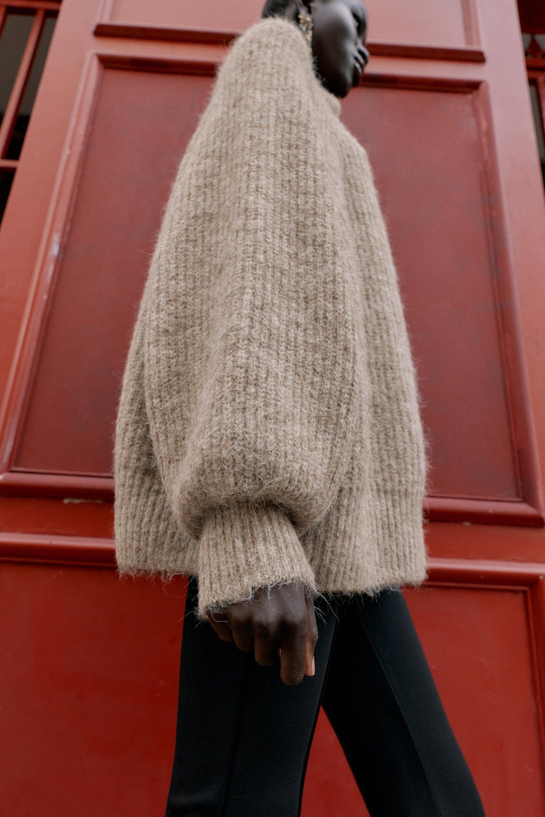 WIDE KNIT JUMPER