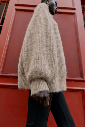 WIDE KNIT JUMPER