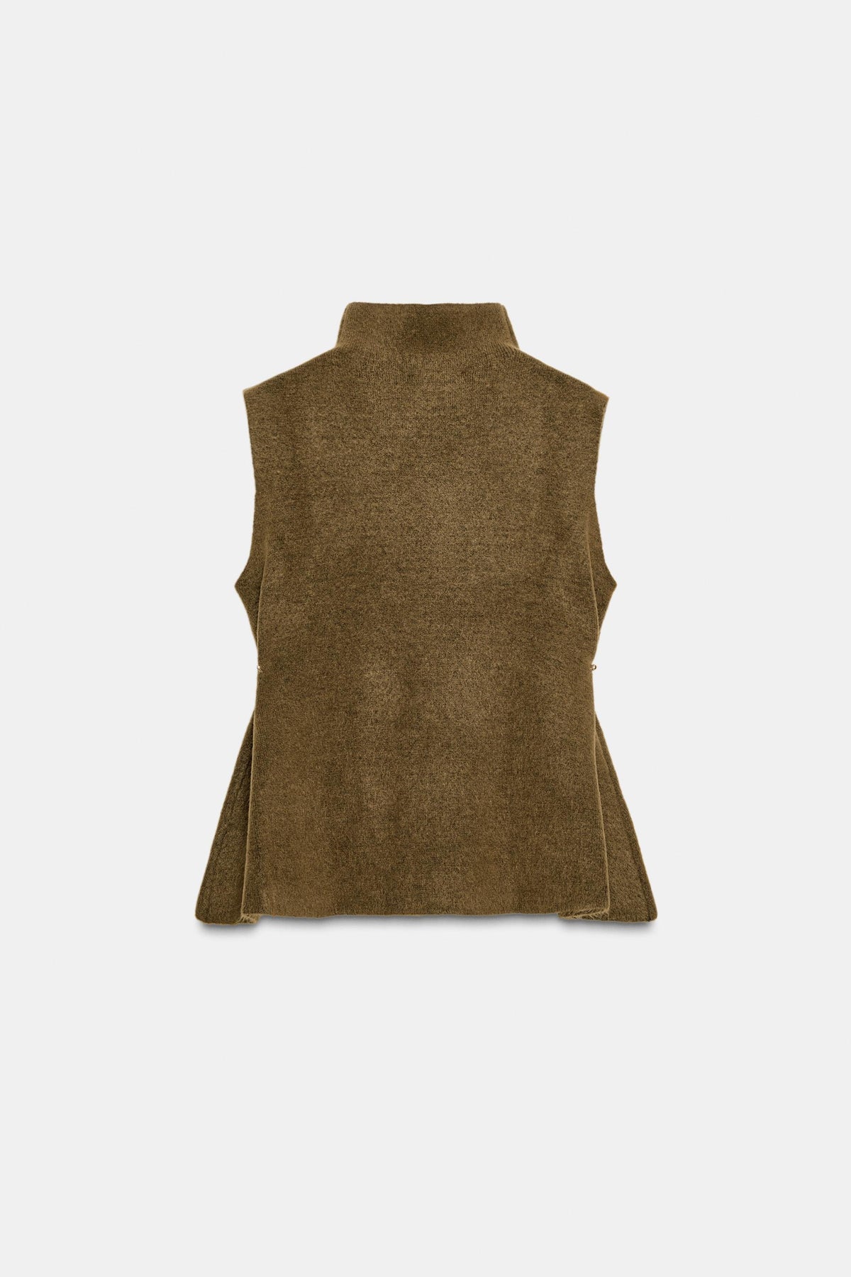 ASYMMETRIC KNIT TOP WITH SIDE APPLIQUÉS - Image 2