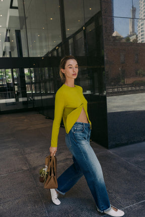 BASIC KNIT CARDIGAN WITH BUTTONS - Image 3