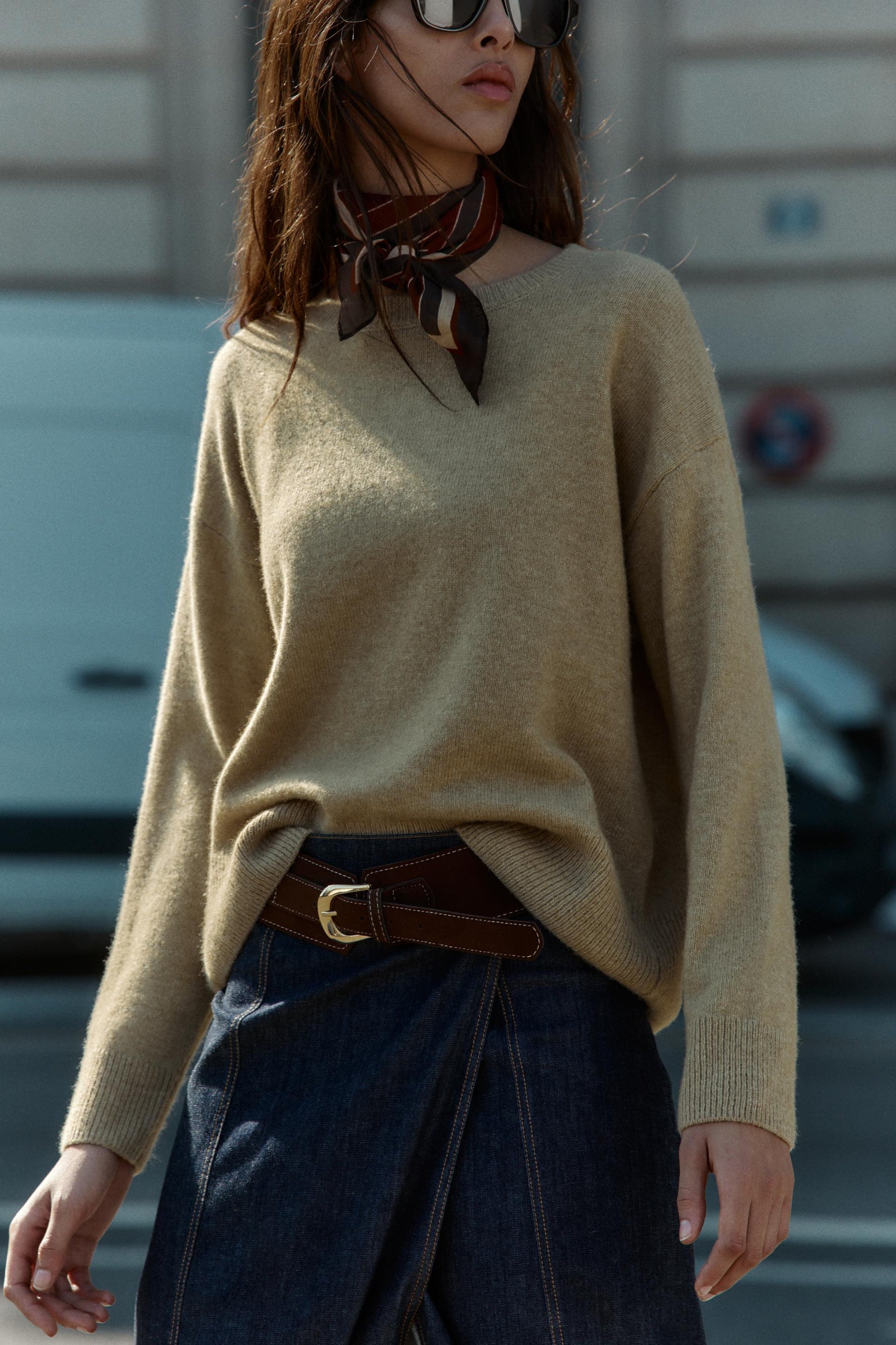 WOOL KNIT JUMPER